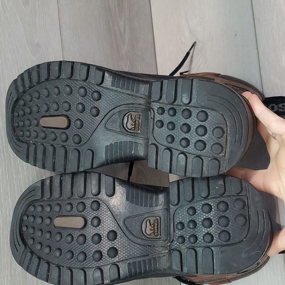 Sorel Mens Avalanche Waterproof Outdoor Leather High Top Rubber boots shoes sz 8 - Picture 12 of 14